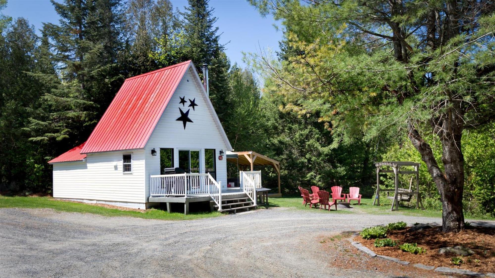 Camping Chalets Spas Pignons Rouges Saint Romain ภายนอก รูปภาพ